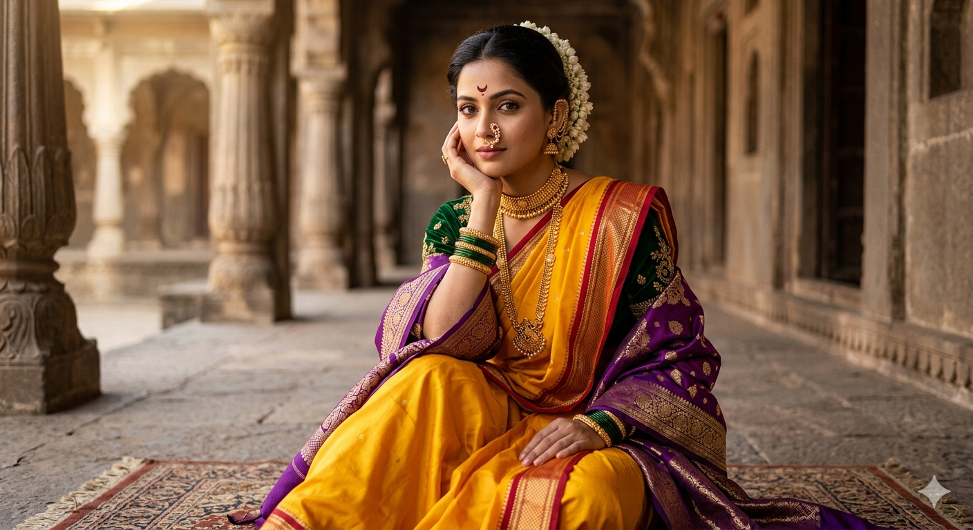 Maharashtrian woman